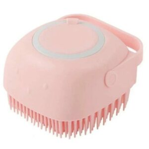 Bath Brush Shower Brush with Soap Dispenser Massage Brush Portable Body Scrubber